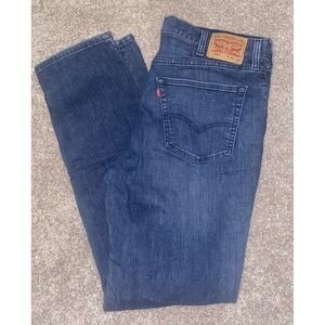 Levis 541 Mens 38x34 Jeans Athletic Fit Denim Stretch Blue Work‎ Casual Skater